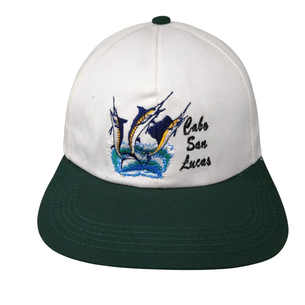 Cabo San Lucas Marlins Strapback Hat Multi OSFA Embroidered Colorblock